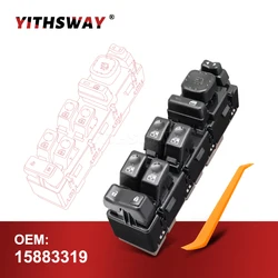 Car Door Panel Master Power Window Switch for Chevrolet Avalanche Suburban Silverado 1500 2500 Tahoe GMC Yukon Sierra 15883319