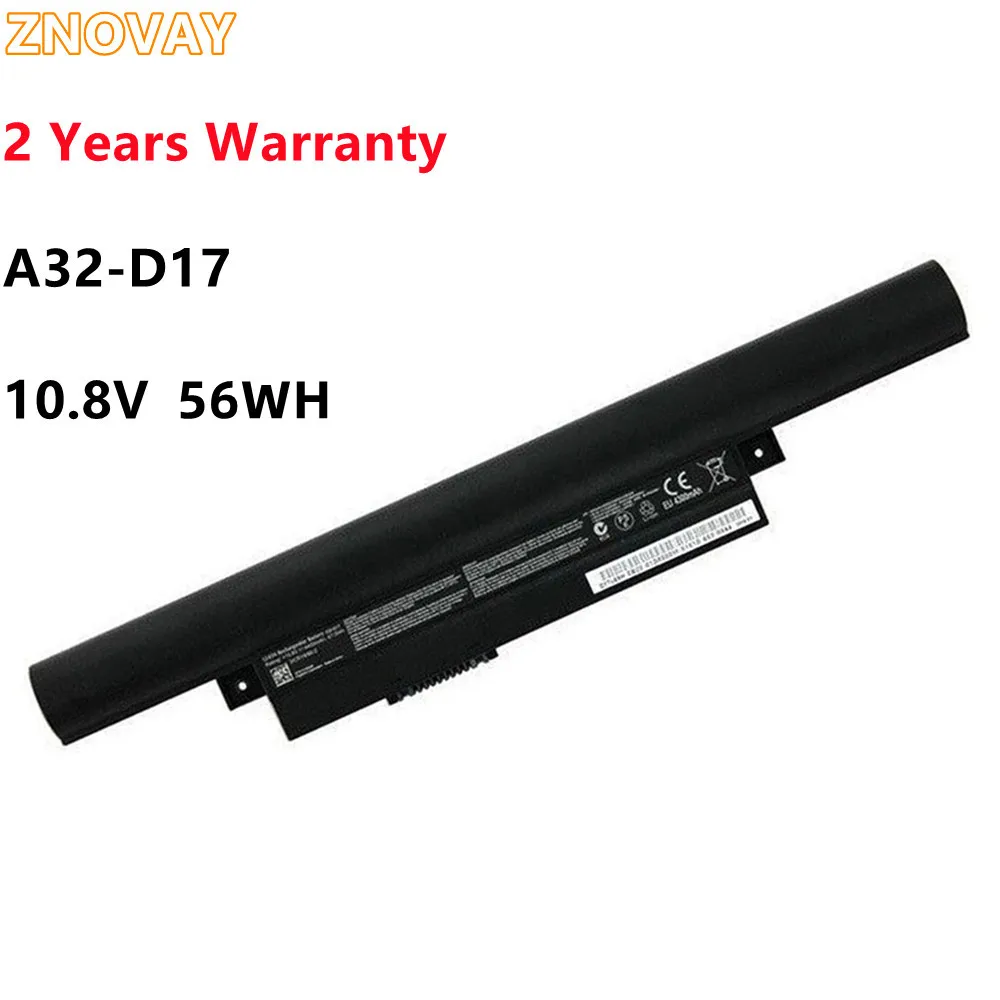 

A32-D17 Laptop Battery For Medion Akoya P7648 D17L69H 40050713 Series Tablet 10.8V 56wh 5200mah