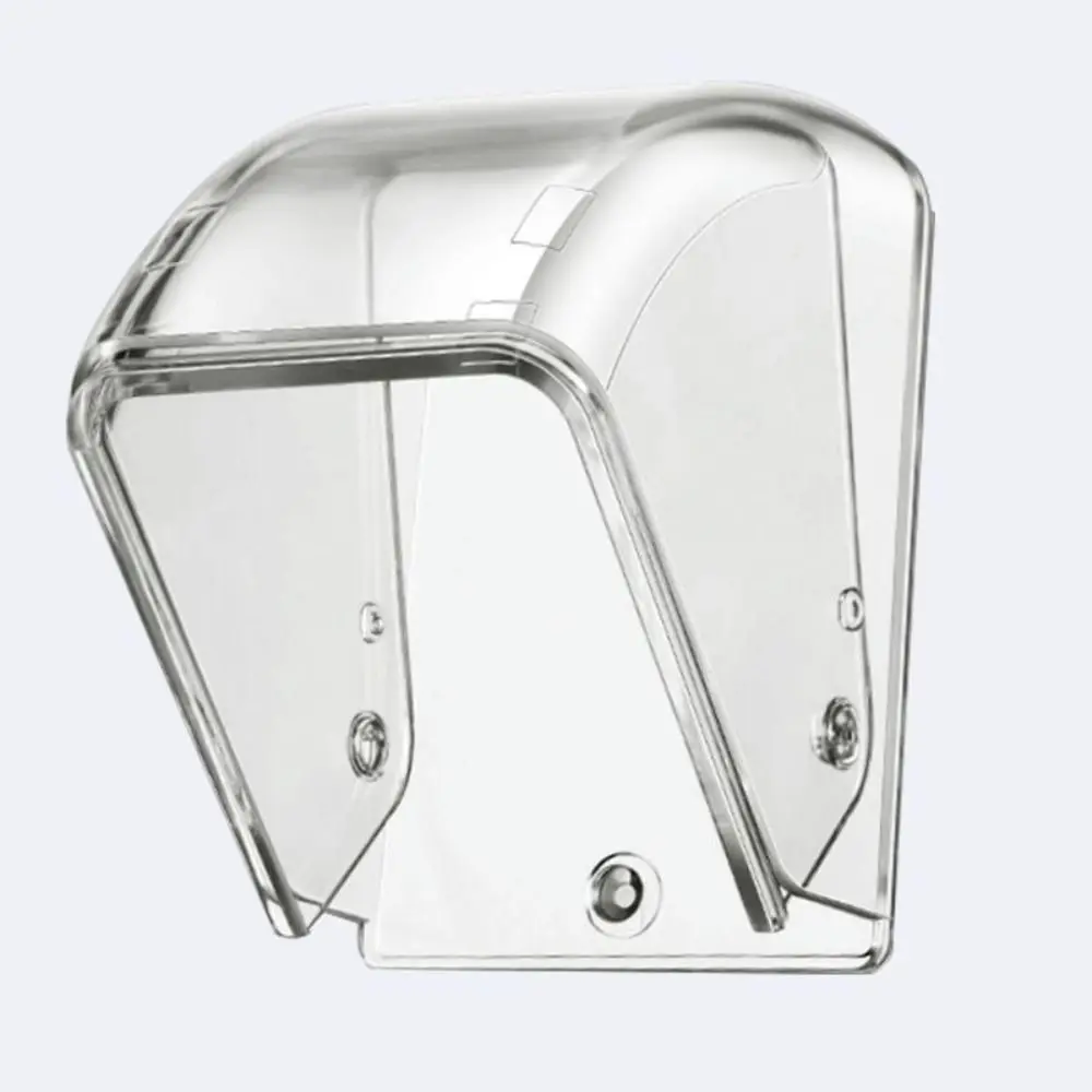 Plastic Ring Doorbell Cover Waterproof Transparent Doorbell Rain Cover Multipurpose Rainproof Case Outdoor Doorbell Box