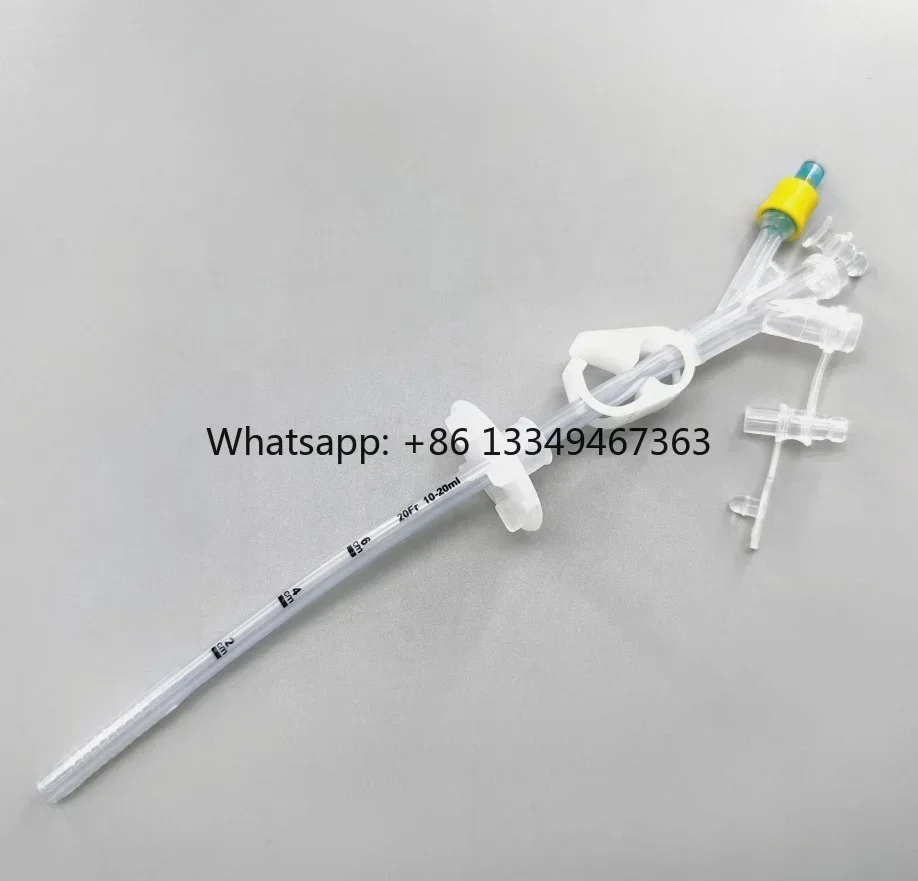 

Fast delivery Silicone Gastrostomy Tube PEG Feeding Tube gastrostomy feeding tube with robert clip Good quality