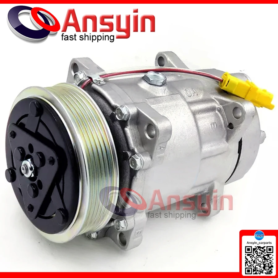 AC Air Conditioning Compressor Pump For CITROEN BERLINGO XSARA N1 N2 N0 N68 1.9 2.0 9646416780 9687438080 9659231580