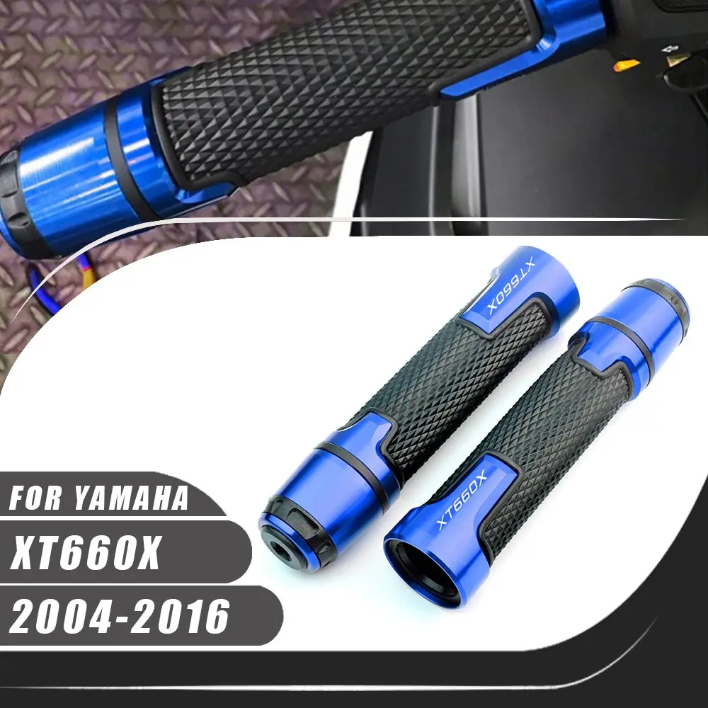 For Yamaha XT660X 2004-2016 Motorcycle Non Slip Handlebar Grip Throttle CNC Multi-color Hand Bars Grips Motorcycle Accessories