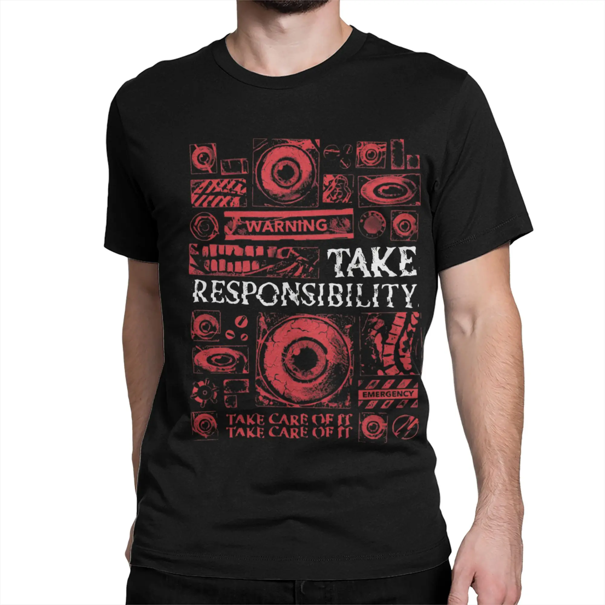 Mouthwashing merch T-Shirts Men Women  Creative 100% Cotton Tee Shirt Crew Neck Short Sleeve T Shirts Birthday Present Clothes