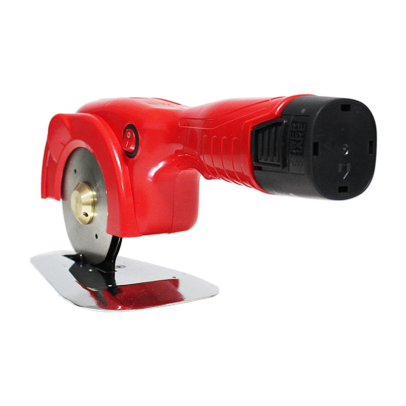 New design wireless brushless round knife cutting machine for garment factory spare parts support