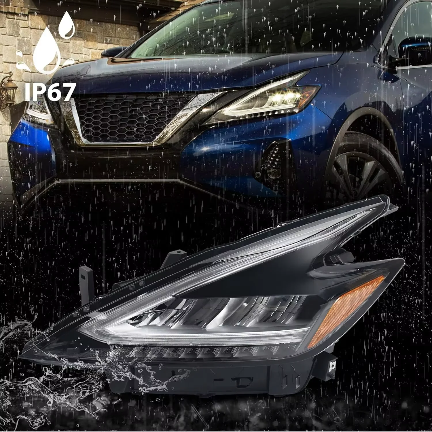 

Автомобильные аксессуары для автомобильных фар Nissan MURANO 2019.