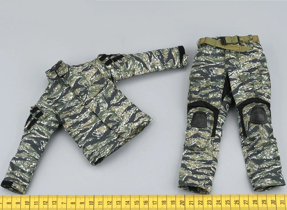 

For Sale DAMTOYS 1/6th DAM 78074 American Gunner Male Combat Battle Suit Shirt Pants Model For 12inch Doll Action