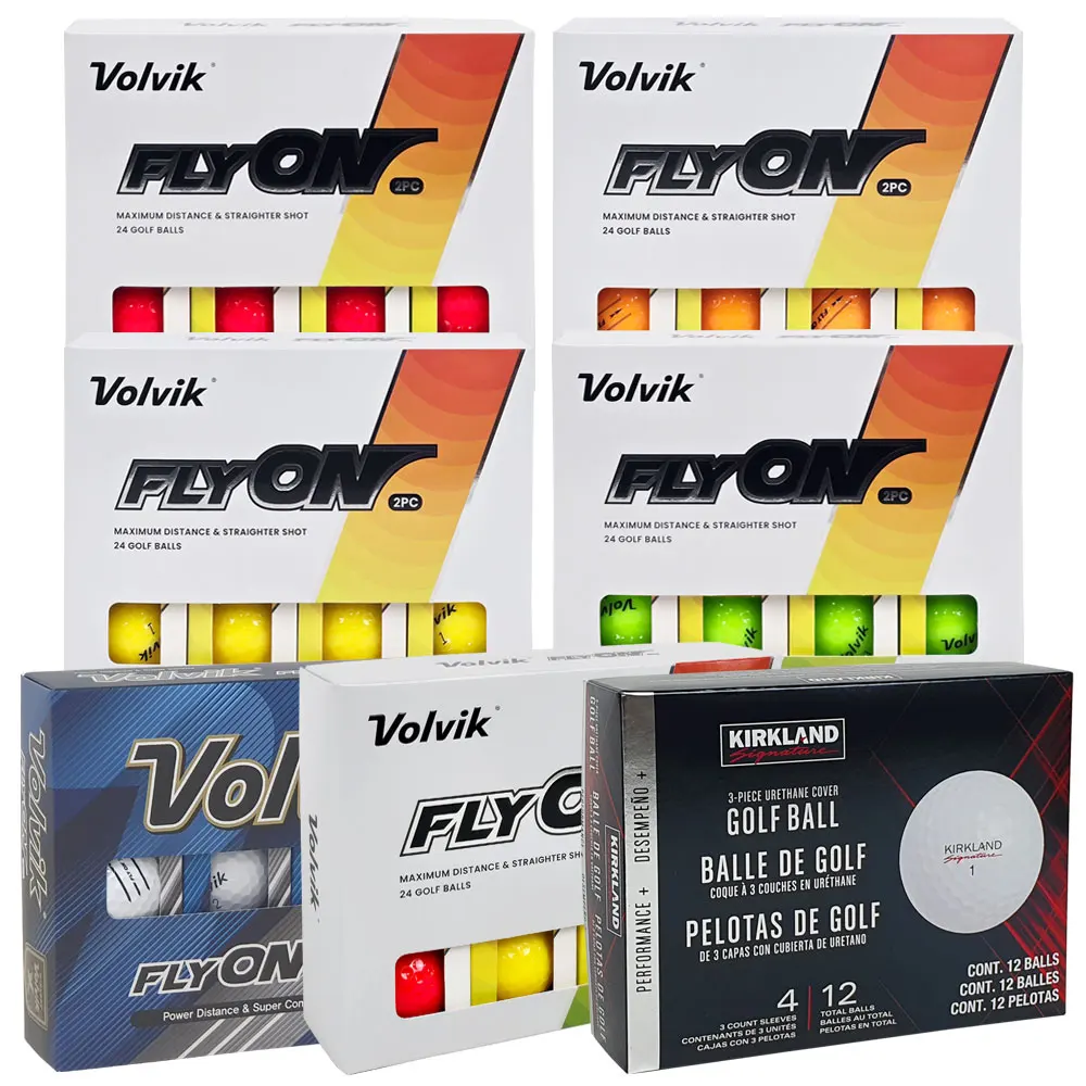 Ballvik Kirkland 2-teilige 3-teilige beliebte Golfballkollektion