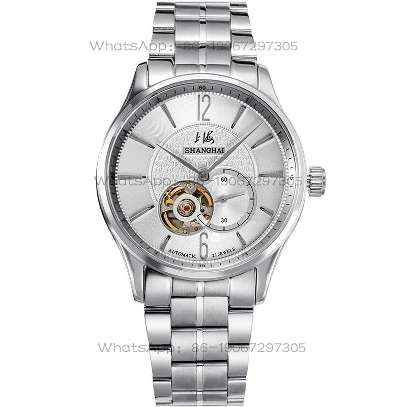 Time Island Watch 1 Store Shanghai Watch Male Automatic Mechanical Hollow Waterproof Watch