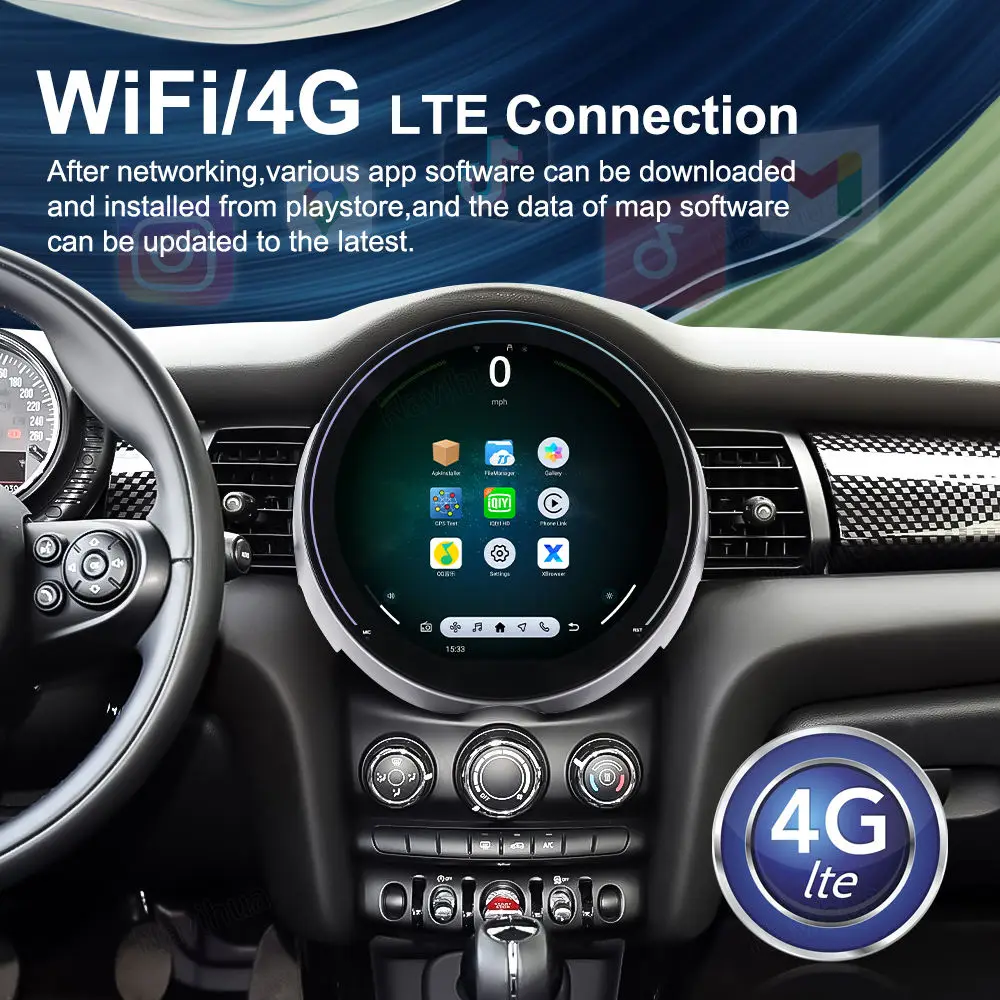 

Новый 11,7-дюймовый сенсорный экран Android GPS-навигатор для BMW MINI F60 2014-2018, автомобильная магнитола, мультимедийный проигрыватель на Android