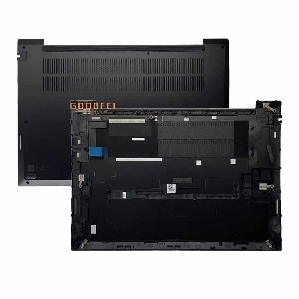 

New For Lenovo ThinkPad E16 Gen1 2023 Metal Black Laptop Bottom Cover Base Case Housing D Shell Notebook Accessories