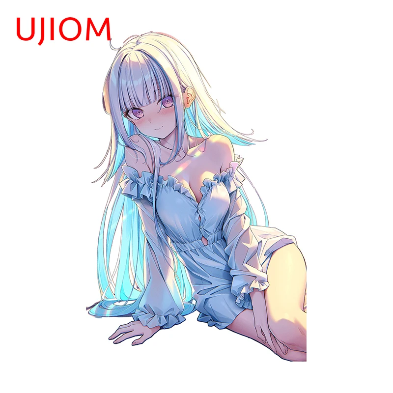 UJIOM 13cm X 8.7cm Lize Helesta Anime Wall Stickers Sunscreen Personality Baby Nursery Room Decal Decor Wallpapers