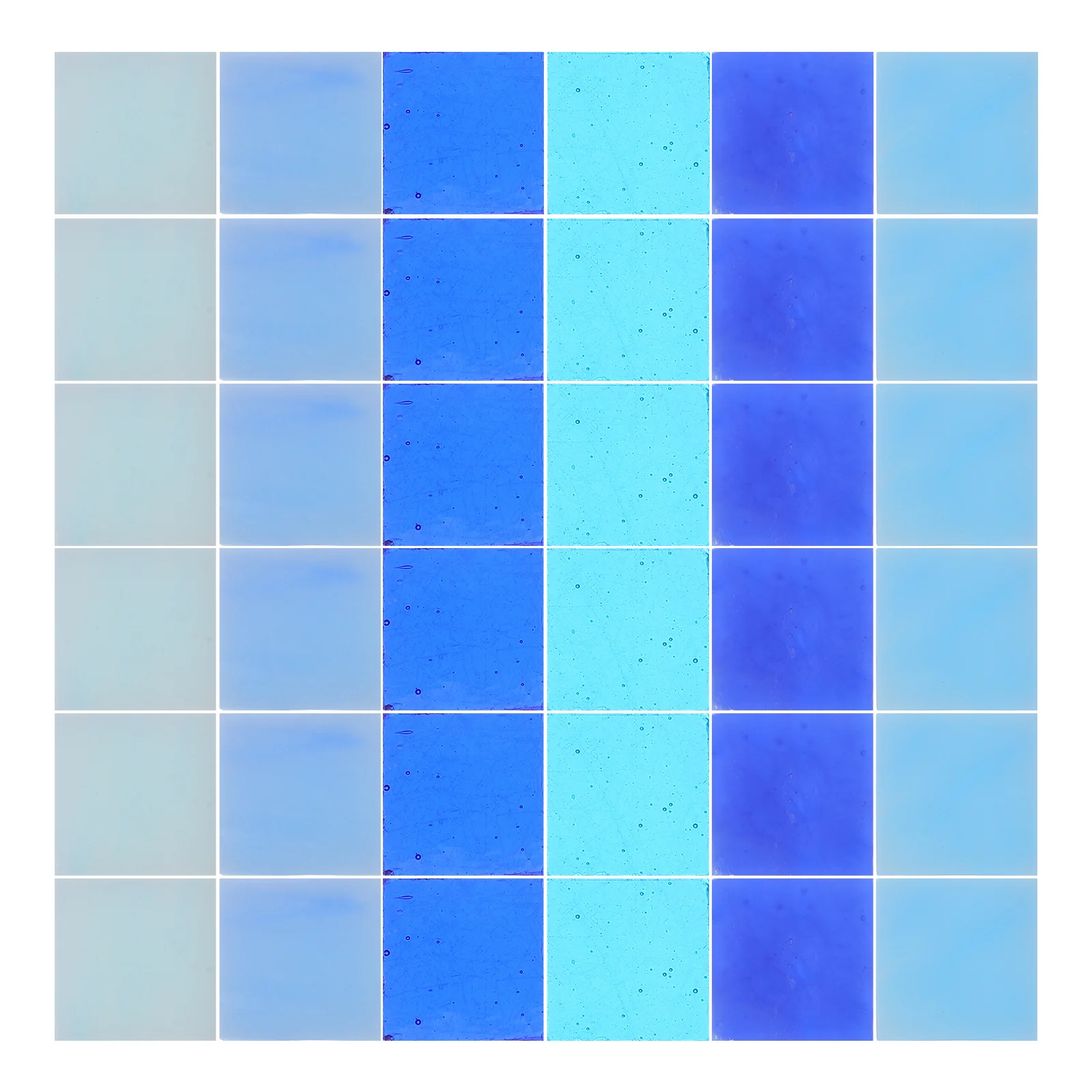 

Glass Mosaic Tiles 15 Mm Stained Durable Tiny Tile Pieces for Craft Supplies DIY Projects Home Decor Walls Floors