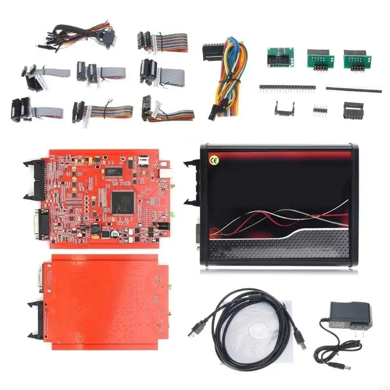 77HF OBD2 مجموعة البرمجة على الإنترنت v2.80 EU Red KESS V5.017 KTAG 7.020 4 LED V2.25 فتح KESS