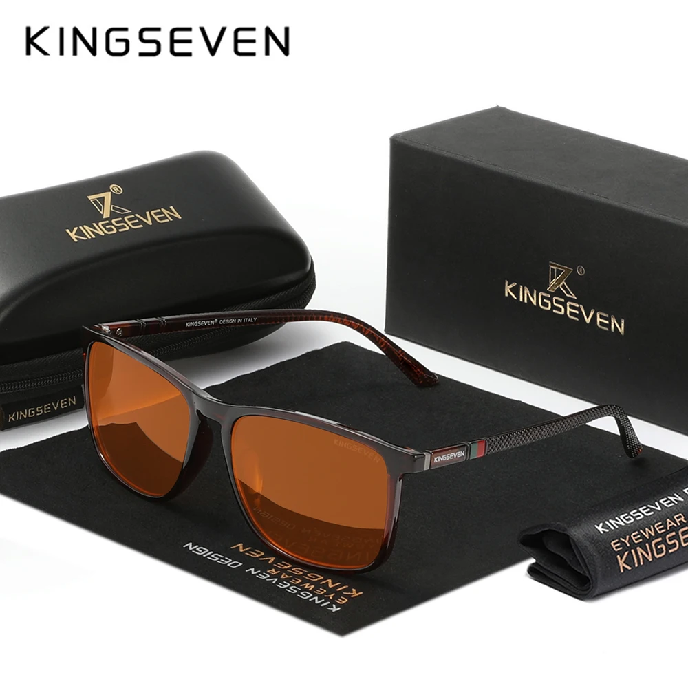 KINGSEVEN 99 % Anti-Blue-Ray-Brille für Herren/Damen, Computer-Blaulicht-blockierende Brille