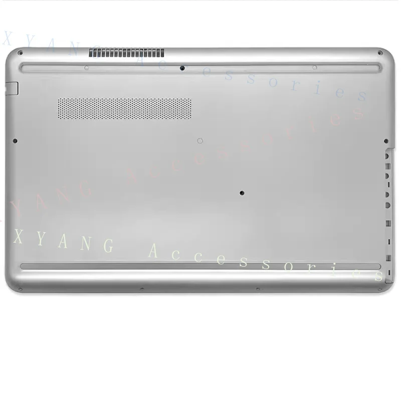 PP+ FOR HP Pavilion 15-AU TPN-Q172 Q175 Silver/Black Laptop LCD Bottom Case