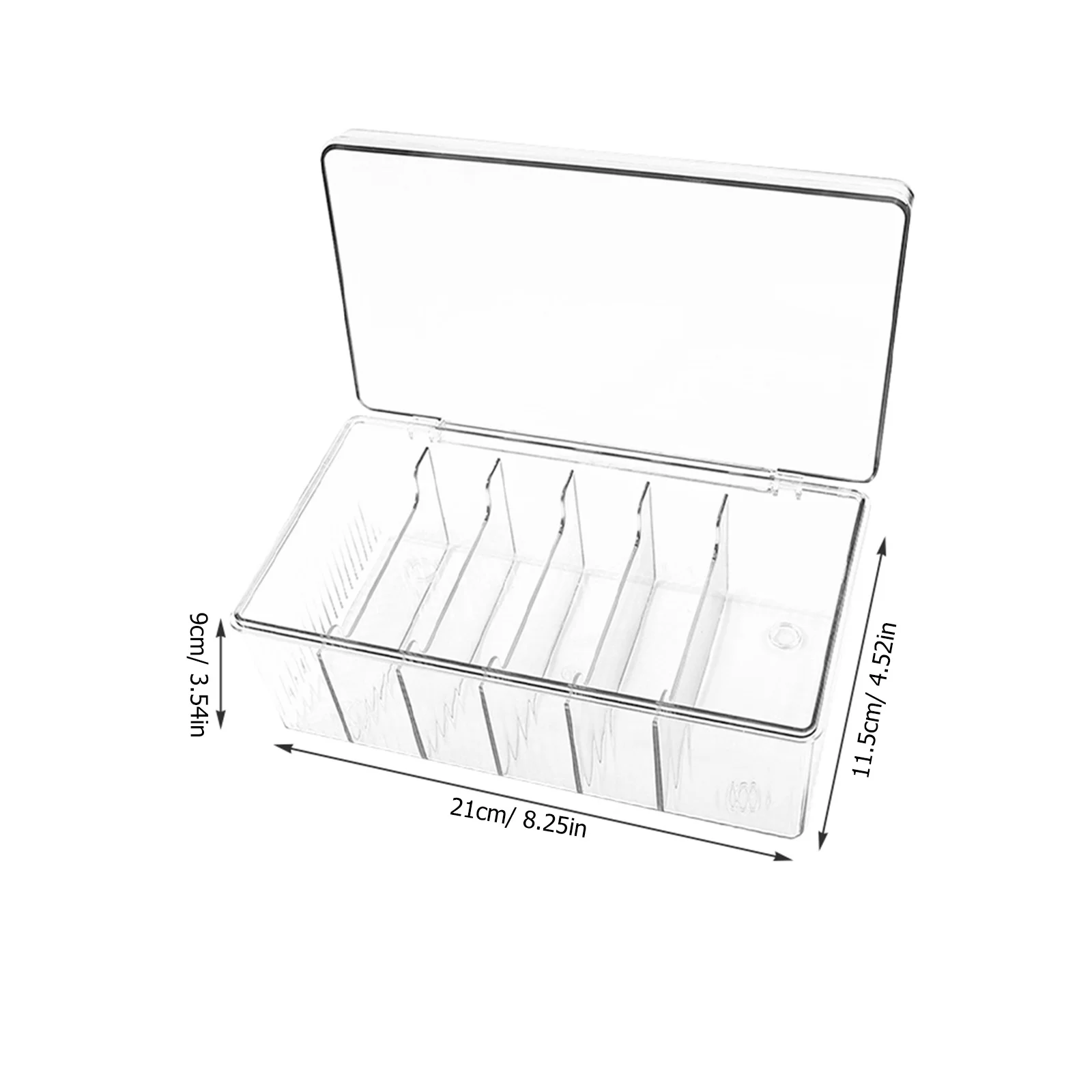 Wimpernverlängerung Werkzeuge Aufbewahrungsbox Acryl Make-up Organizer große Kapazität staubdicht Desktop-Halter für Werkzeuge