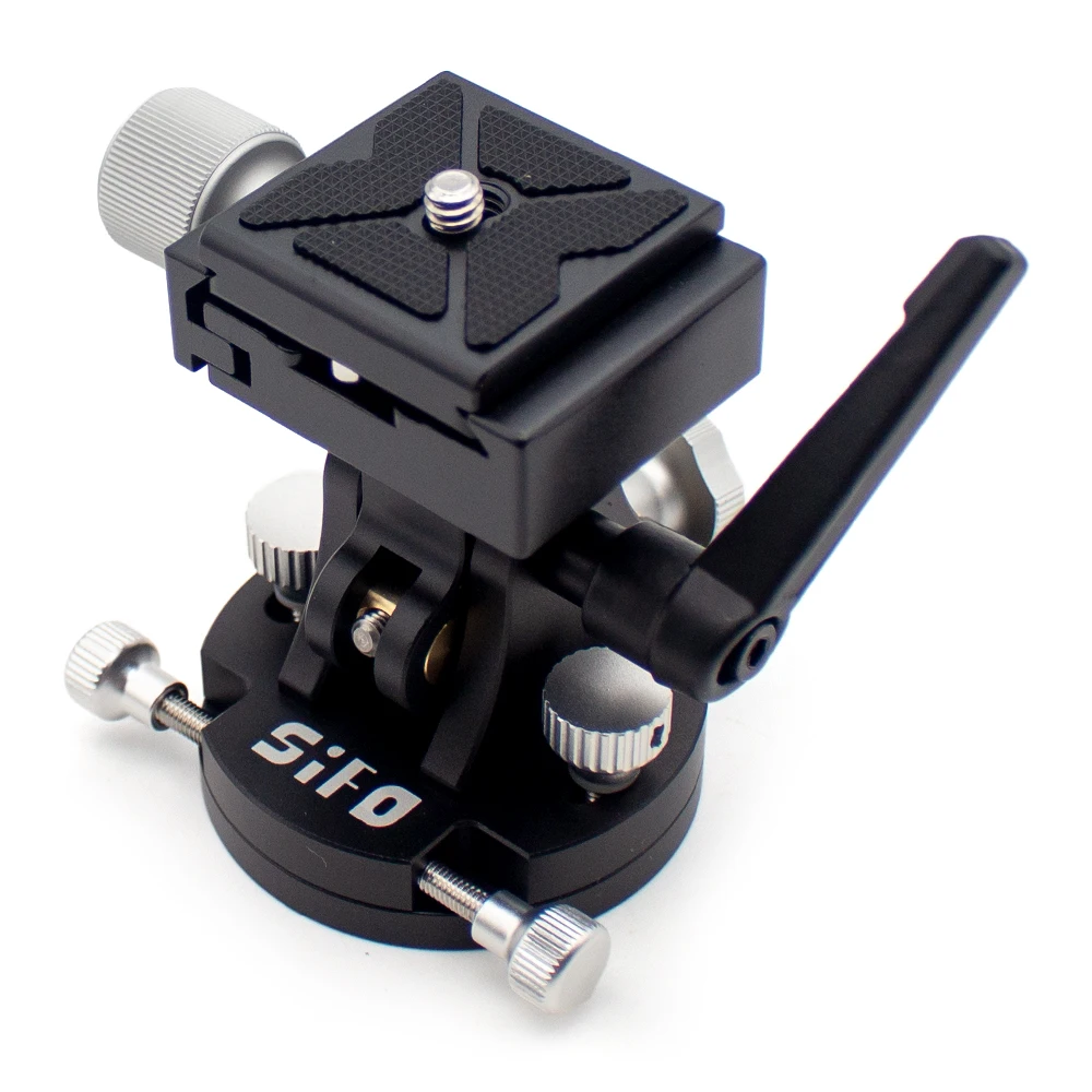 

Universal Equatorial Mount Latitude Adjustment Base Fine-Tuning Photography Accessory with Multi-Function Micro Adjustment