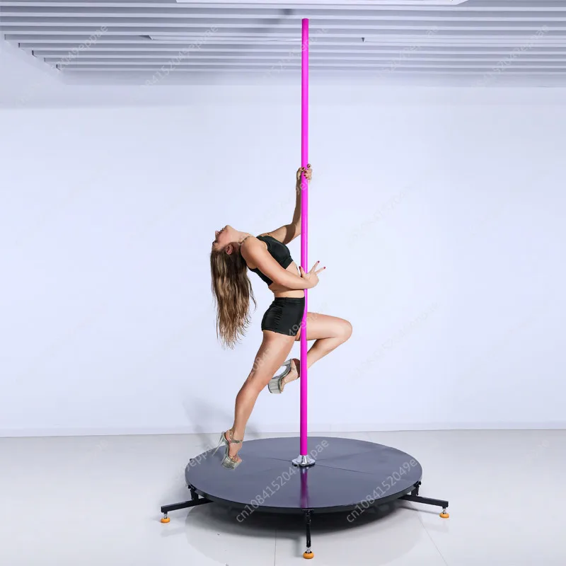 

Yoga studio round mobile portable dance home school special gym weight loss belly pole dance stage
