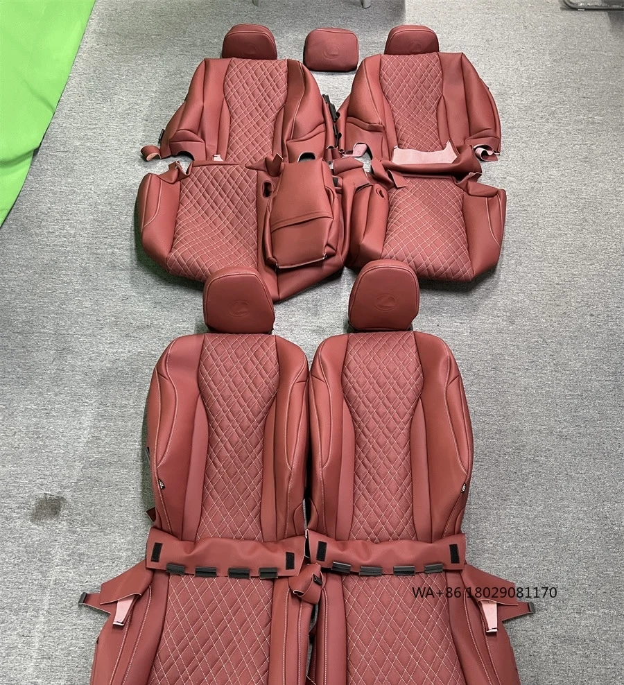 

Seat Covers Leather Car Seat Cover Simple With Pillows Full Set Car Leather Seat Cover for RX300