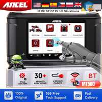 ANCEL MT500 Motorcycle All System Diagnostic Scan Tool OBD2 Scanner Tester 30+ Reset  for BMW HONDA YAMAHA TRIUMPH DUCATI
