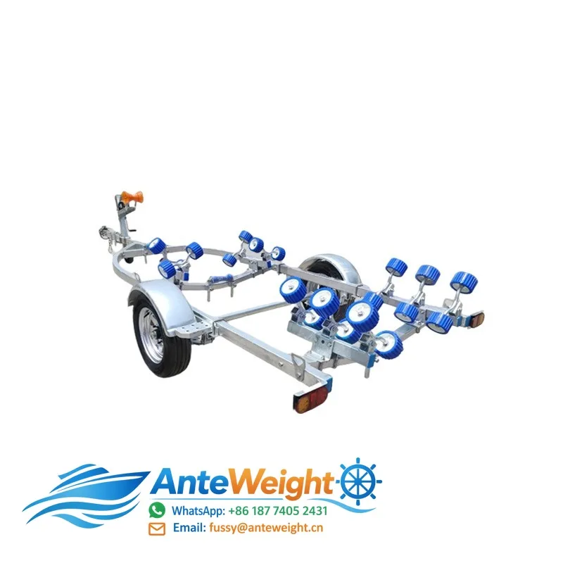 Rescue Dinghy & Inflatable Boat Trailer, Jet Ski Dolly | Speedboat, Yacht & Small Boat Transport Frame