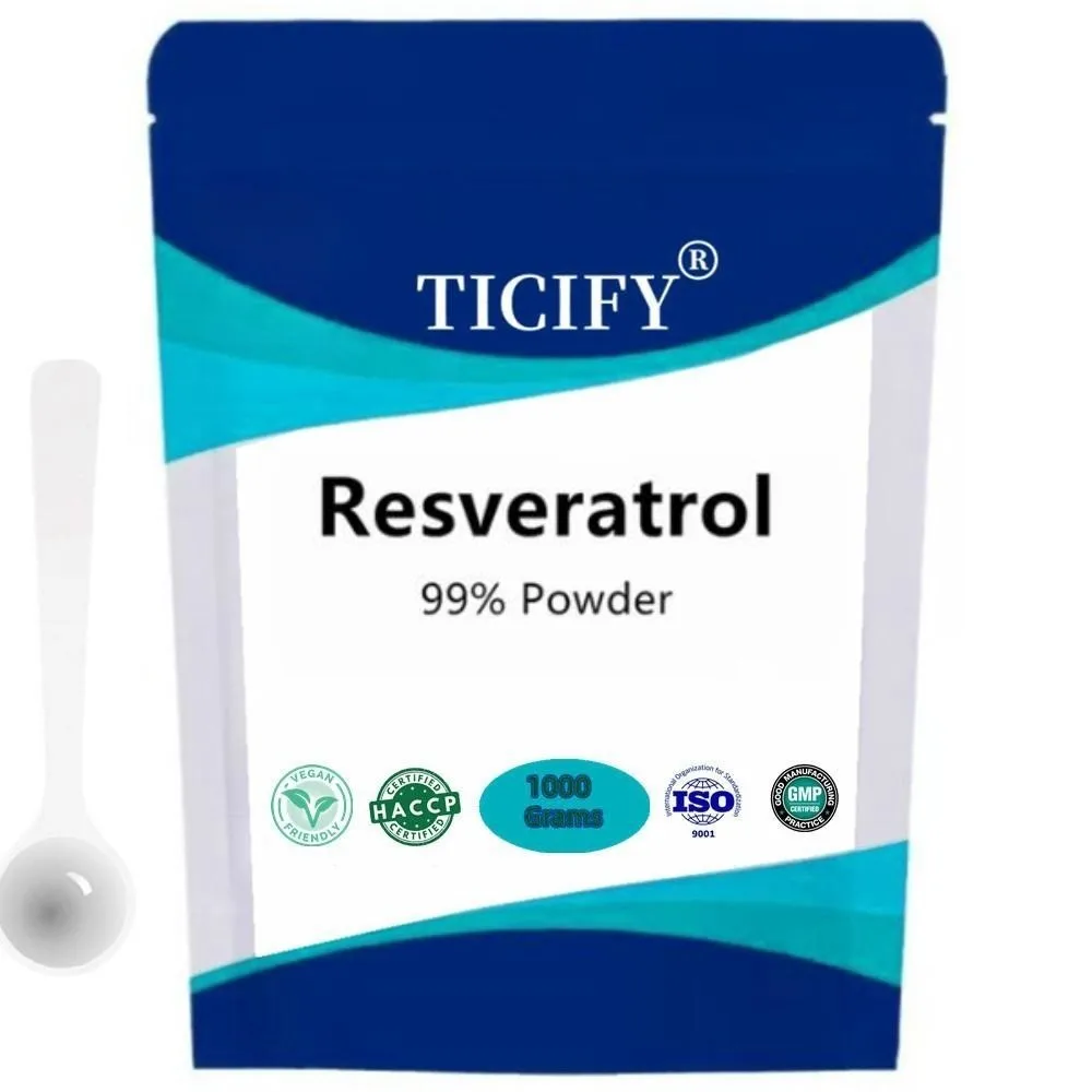 50-1000g High Quality Resveratrol Trans Resveratrol,Free Shipping