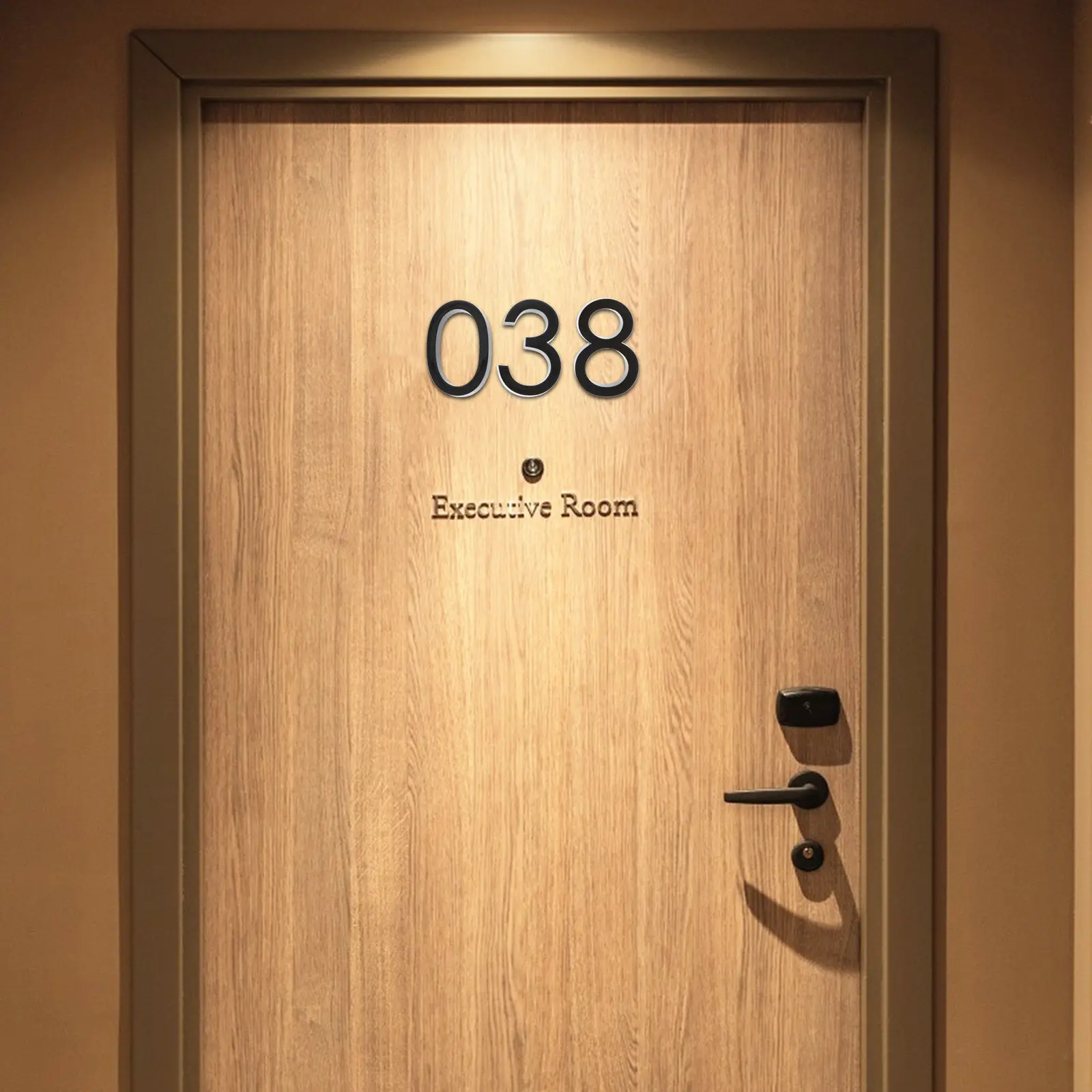 20pcs 3D Number Stickers Self-Adhesive Mailbox Numbers Door Window Car Signboard Address Markers For Home Street Entry
