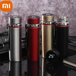 Xiaomi Thermal Cup Stainless Steel Displays Temperature Smart Water Bottle Keeps Cold And Heat Outdoor Exercise Water Cup