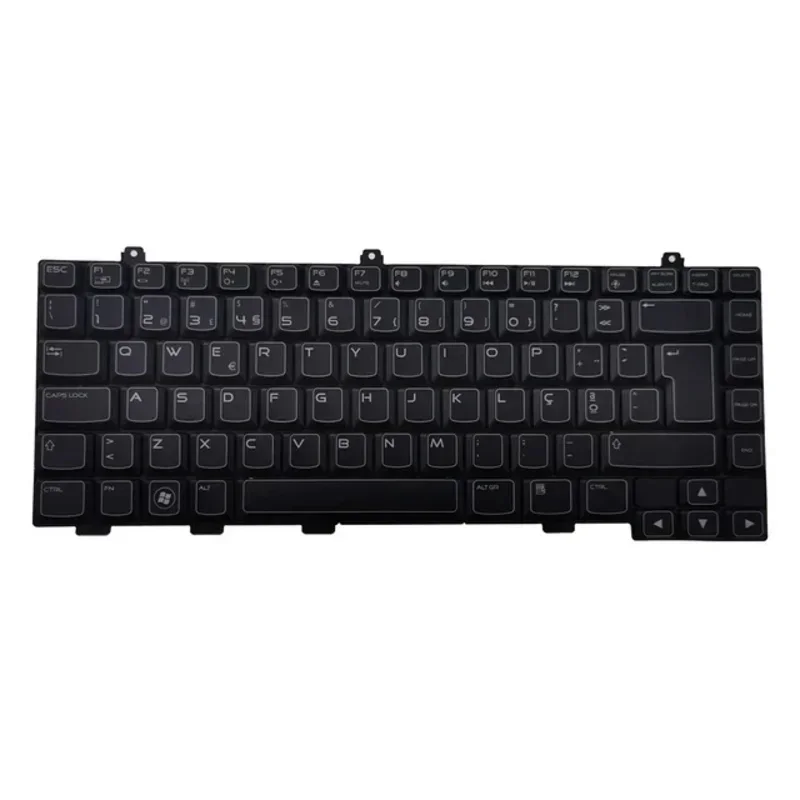 Imagem -05 - Teclado Retroiluminado para Dell Alienware M14x r1 M14x r2 Nsk Aku1e Tc9dn Pk130g81a13 Novo