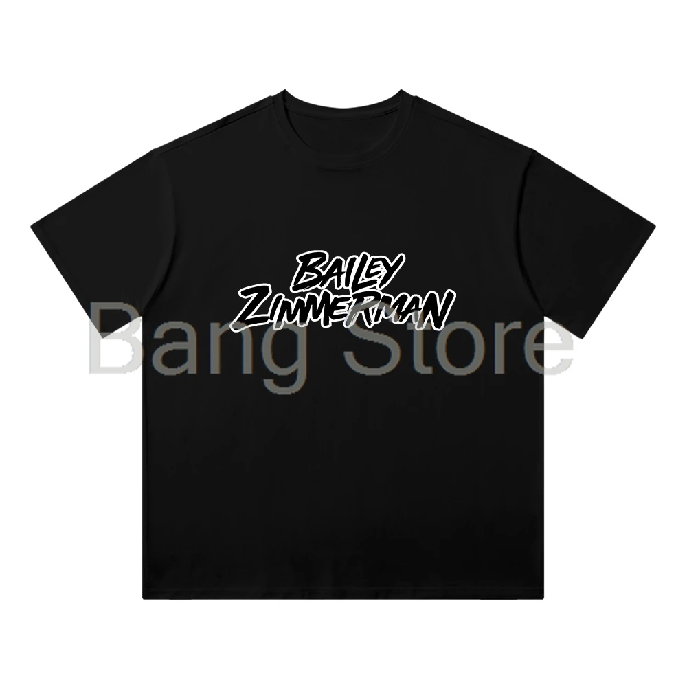 Bailey Zimmerman Cotton Tee Unisex T-shirt Crewneck Short Sleeve Tops