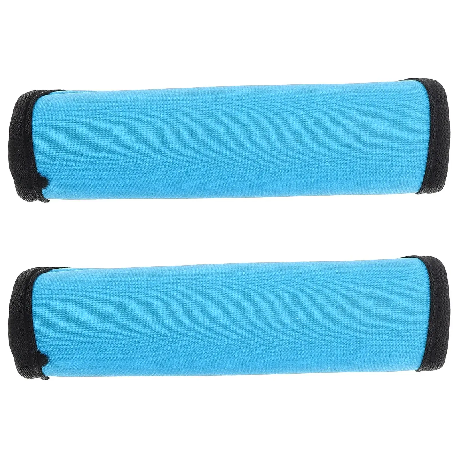 2 Pcs Anti Skid Barbell Grips Neoprene Fitness Supply Detachable Pull Up Dumbbell Handle Pads Gym Equipment Weight Lifting