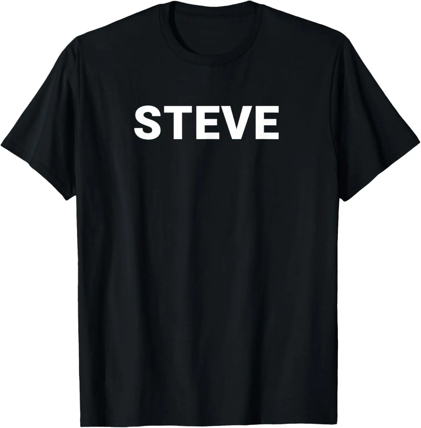 Steve Funny Group Halloween Costume T-Shirt 100% Cotton Trendy Y2K Short-Sleeve Tee – Soft, Quick-Drying, & Moisture-Wicking;