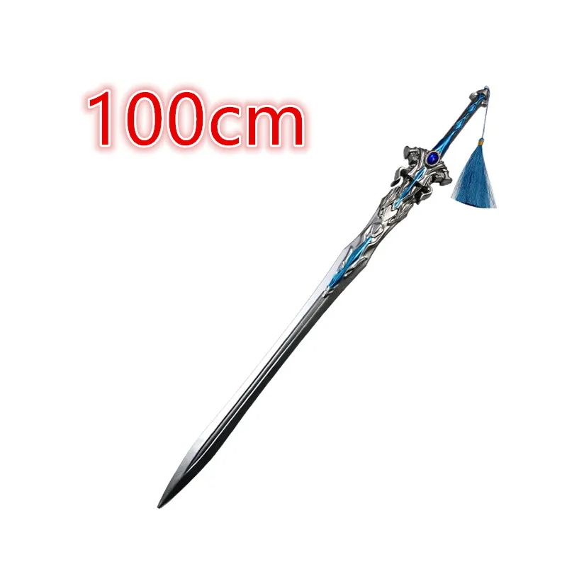 1:1 Doula Continent Cosplay Seven Killing Swords Killer Sword Chinese Styles Weapon Prop Killing Sword Cos Halloween Gift 100cm