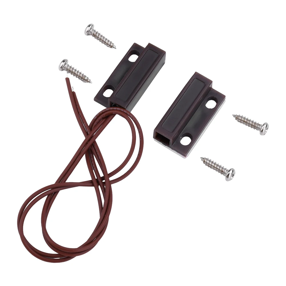 MC-38 Wired Door And window Sensor Detector Magnetic Switch NC/NO, Suitable for home Security Alarm System