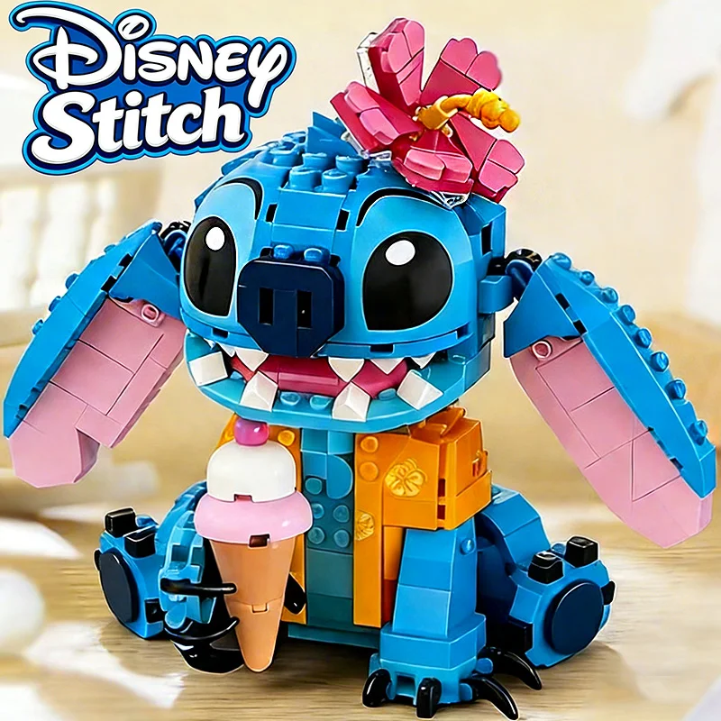 

Новые аниме-фигурки, блоки, стежка ангела, 2026 г., большие мультяшные игрушки с движущимися ушками, детский сборный подарок для мальчиков и девочек, рождественские дети