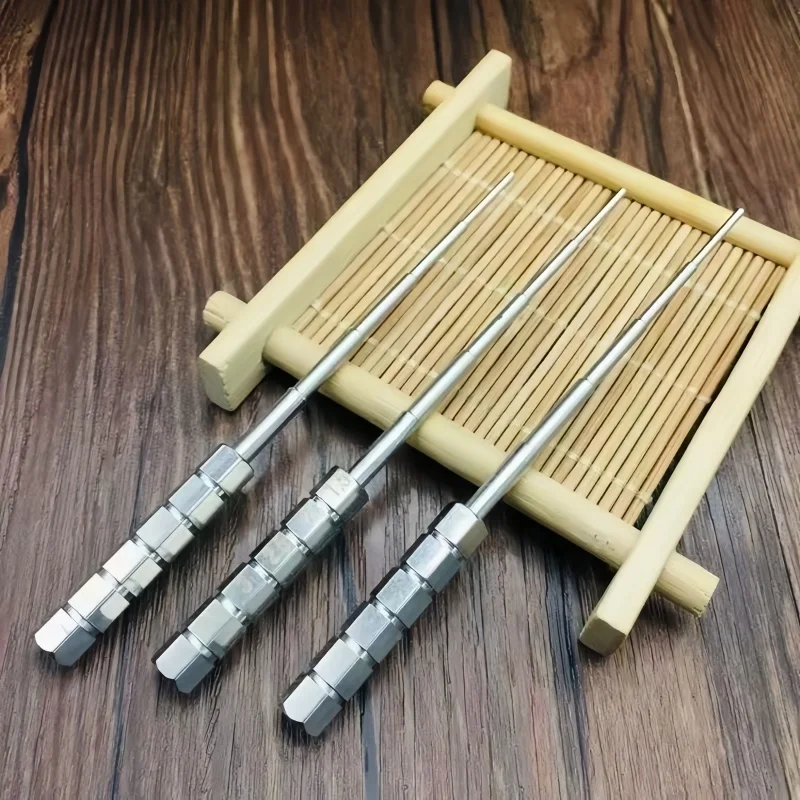 DIY Multi-Function Wire Wrapping Rod - 5-Segment Stainless Steel Wire Coiler for Jewelry Making