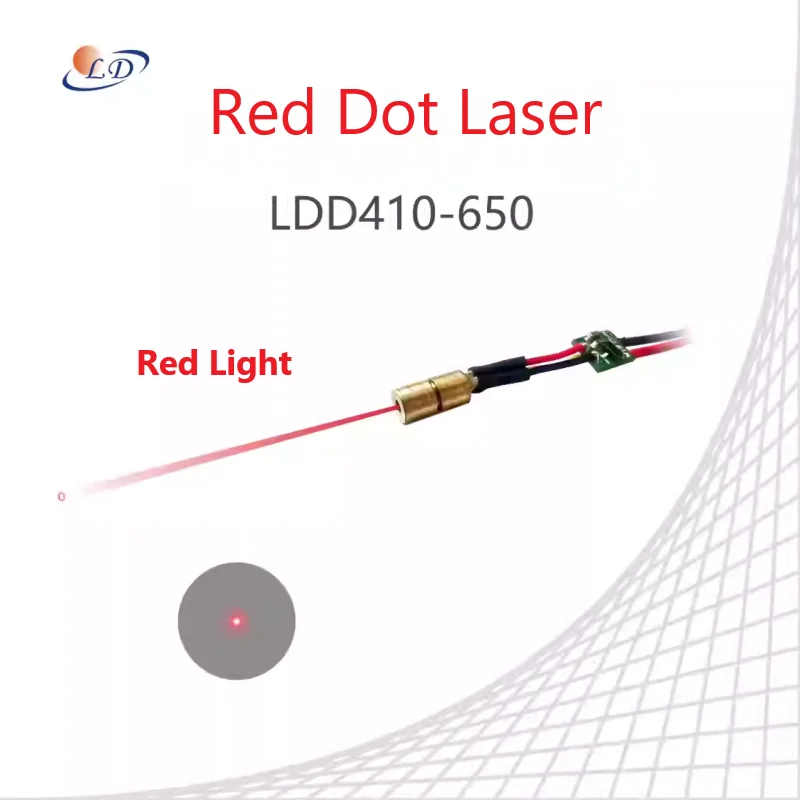 

Adjustable Spot Size Red Point-Like Spot Laser Emitter 650nm 635nm 658nm Output Wavelengths for Precision Applications