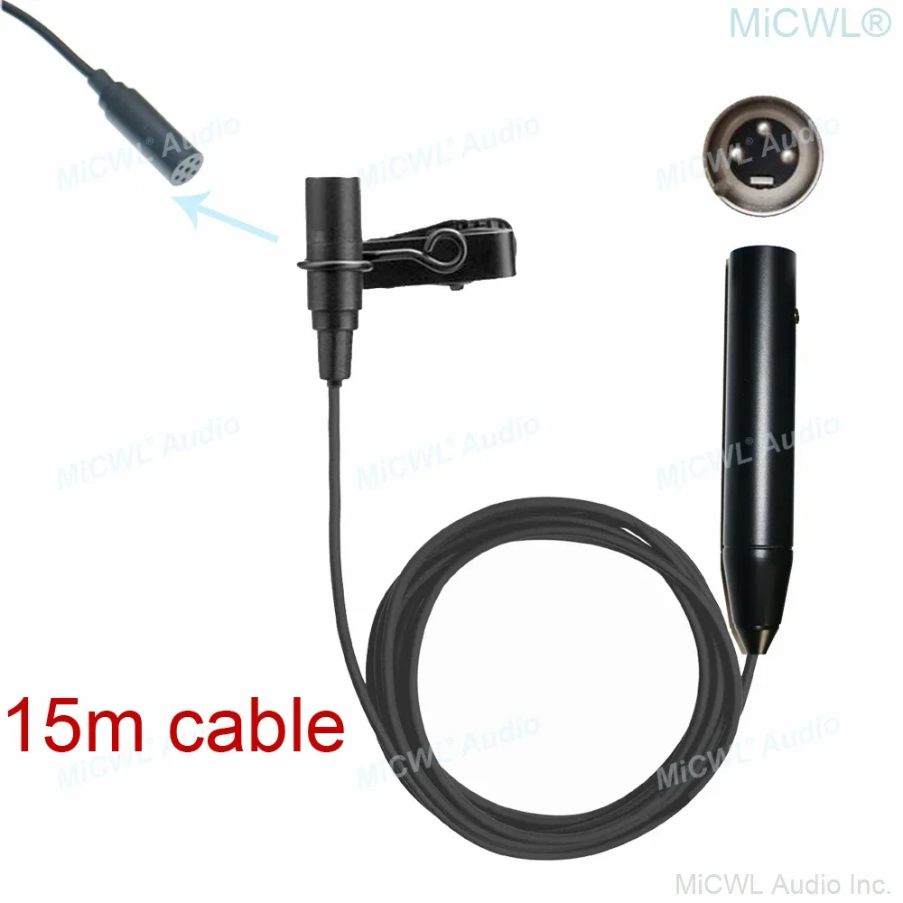 

P48 XLR 3-контактный фантомный силовой микрофон, кабель 15 м, музыкальный инструментальный сценический микшер, студийные конденсаторные микрофоны