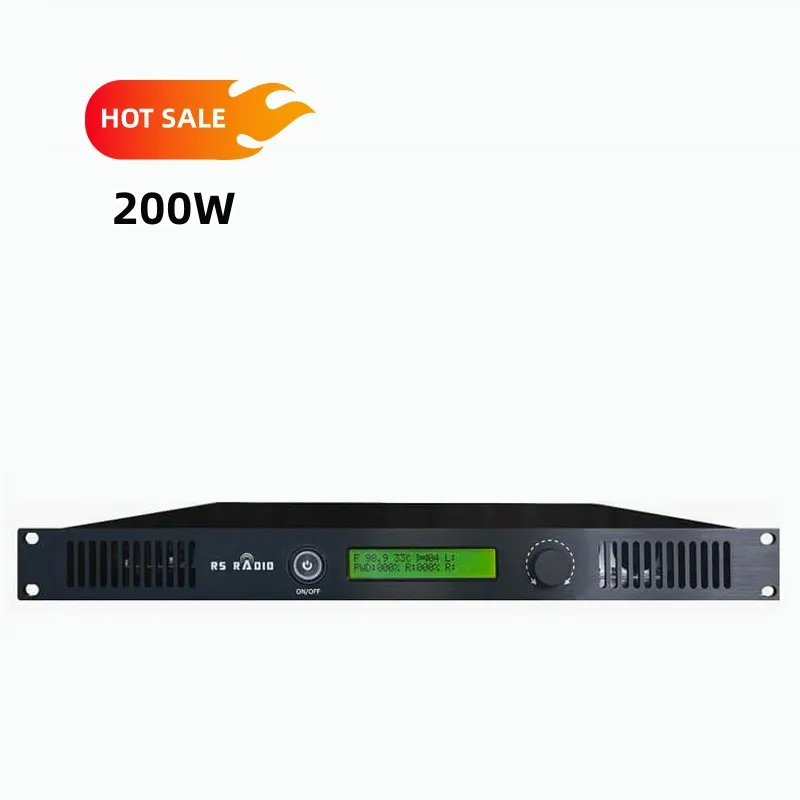 Neu eingetroffene Rundfunkgeräte 200 Watt FM-Transmitter 200 W