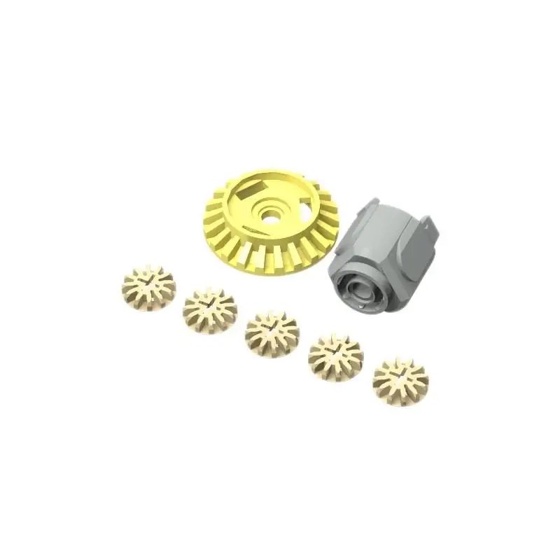 10Set High-Tech Getriebe Differential Kit Zubehör 69761 65413 65414 MOC Bausteine Ziegel Teile Montage Spielzeug EV3 bildung