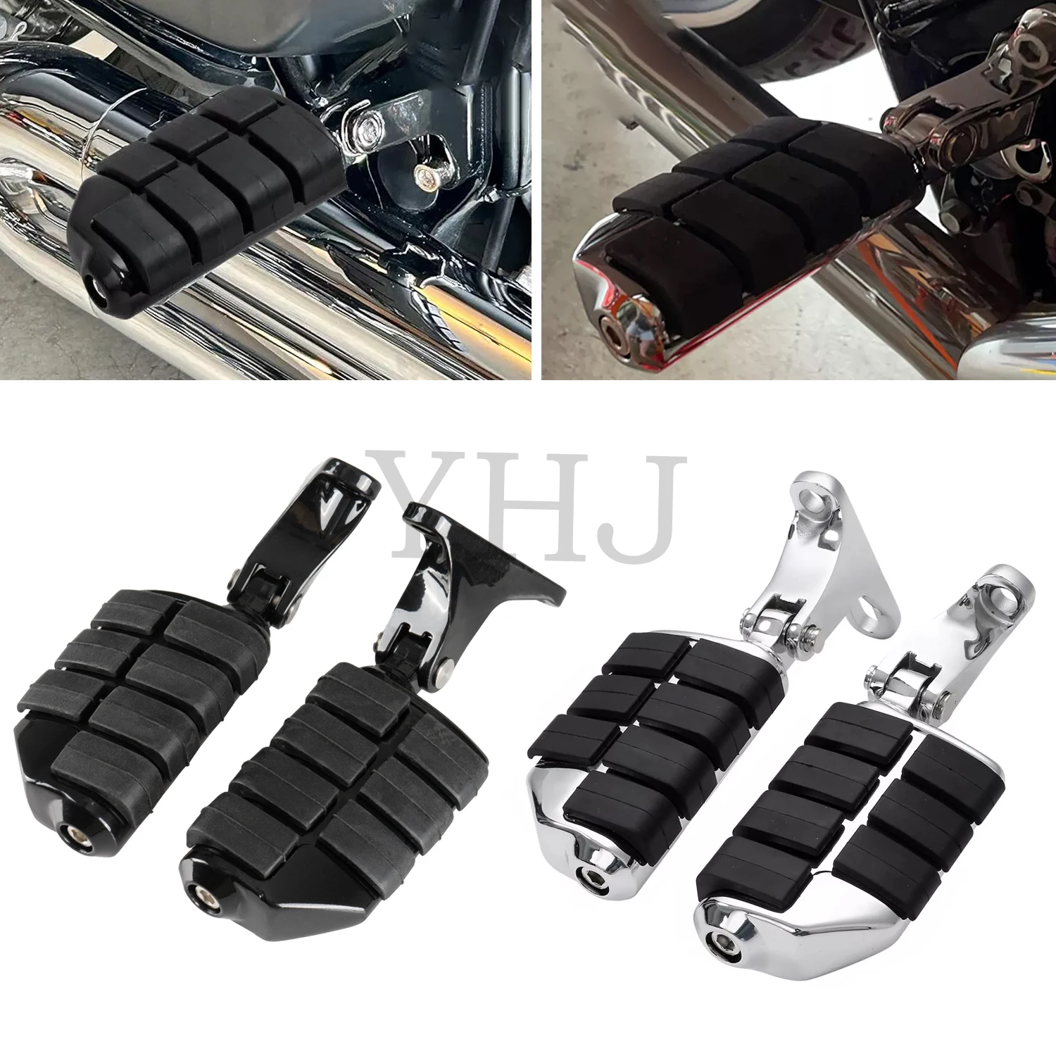 

Motorcycle Rear Passenger Foot Peg Mount Bracket For Harley Road King Electra Street Road Glide Ultra Limited CVO FLHTCU 1993-Up