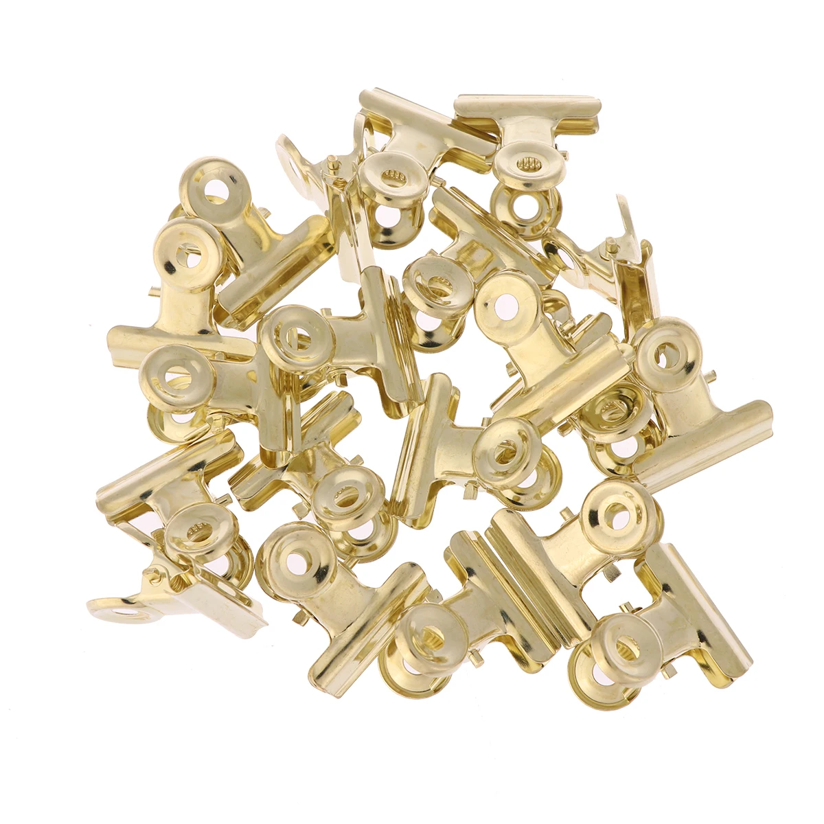 

40 pcs Metal Clips Premium Steel Heavy Duty Binder Office Supplies Stationery Paper Financial Daily Organizer
