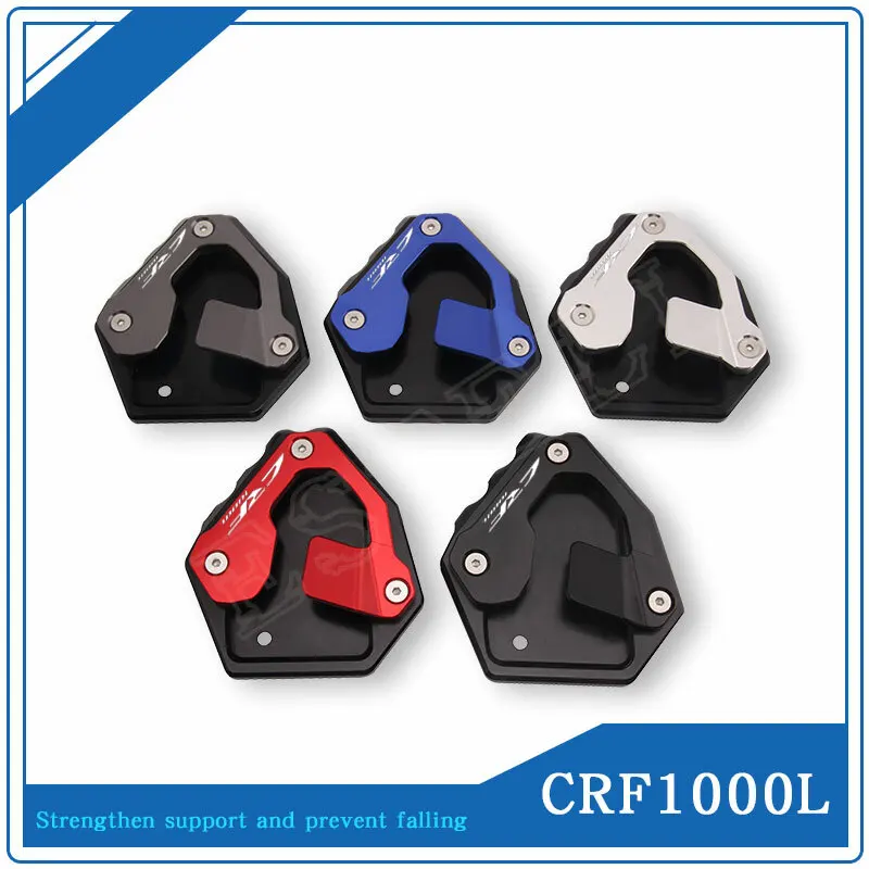 

High Quality For Honda CRF1000L 2016-2019 Africa Twin Side Kickstand Stand Extension Plate Motorcycle Accessories
