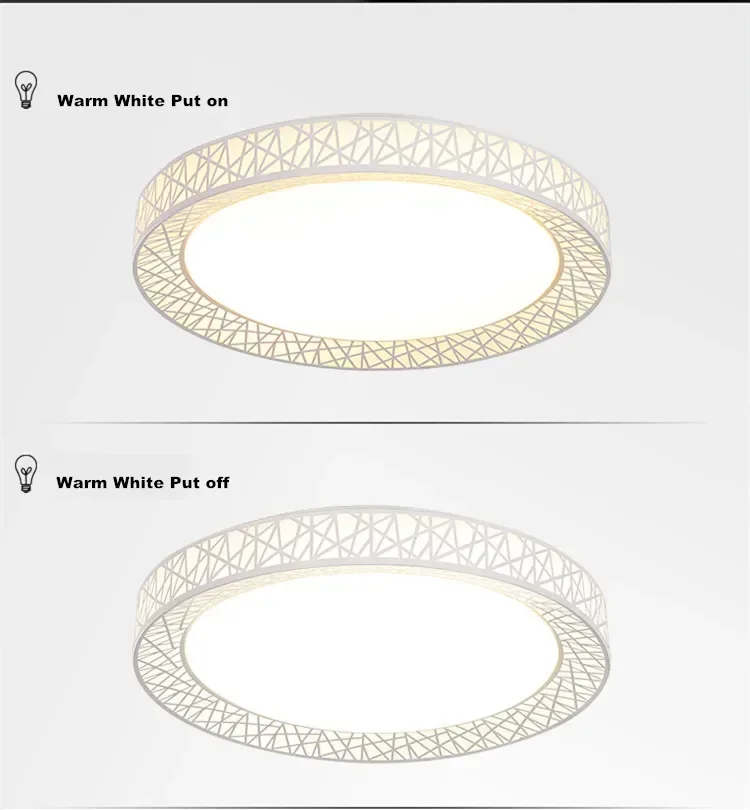 ELED السقف أضواء حديثة تركيبات LED سطح شنت مصباح السقف المنزل LED الإضاءة لغرفة المعيشة غرفة نوم lamvillage دي تيكو