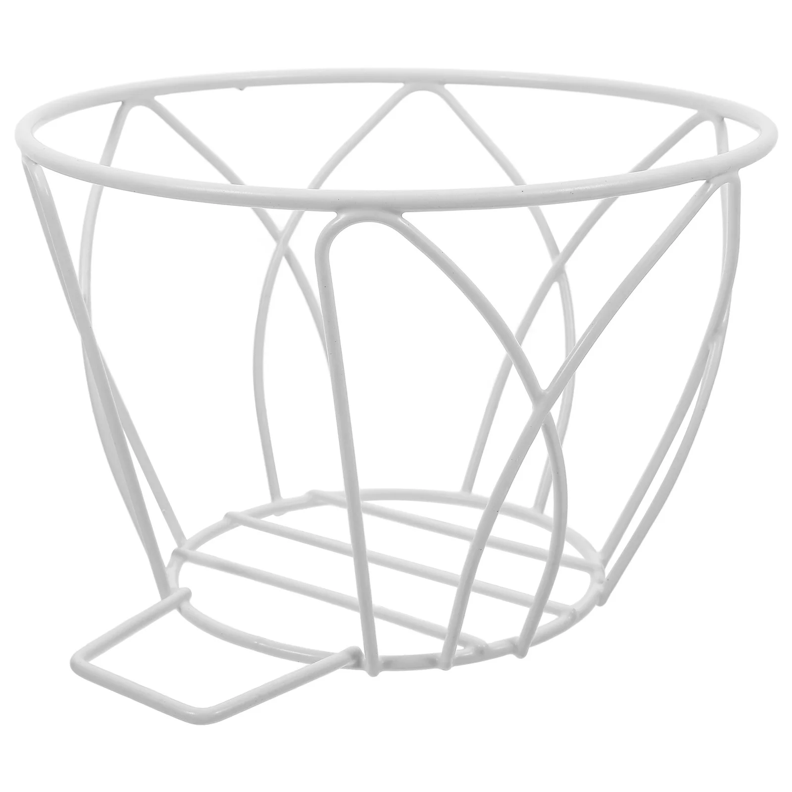 

1Set Hanging Planter Basket Black Elegant Outdoor Garden Balcony Flowerpot Holder Durable Easy Install Rack Planter Basket Rack