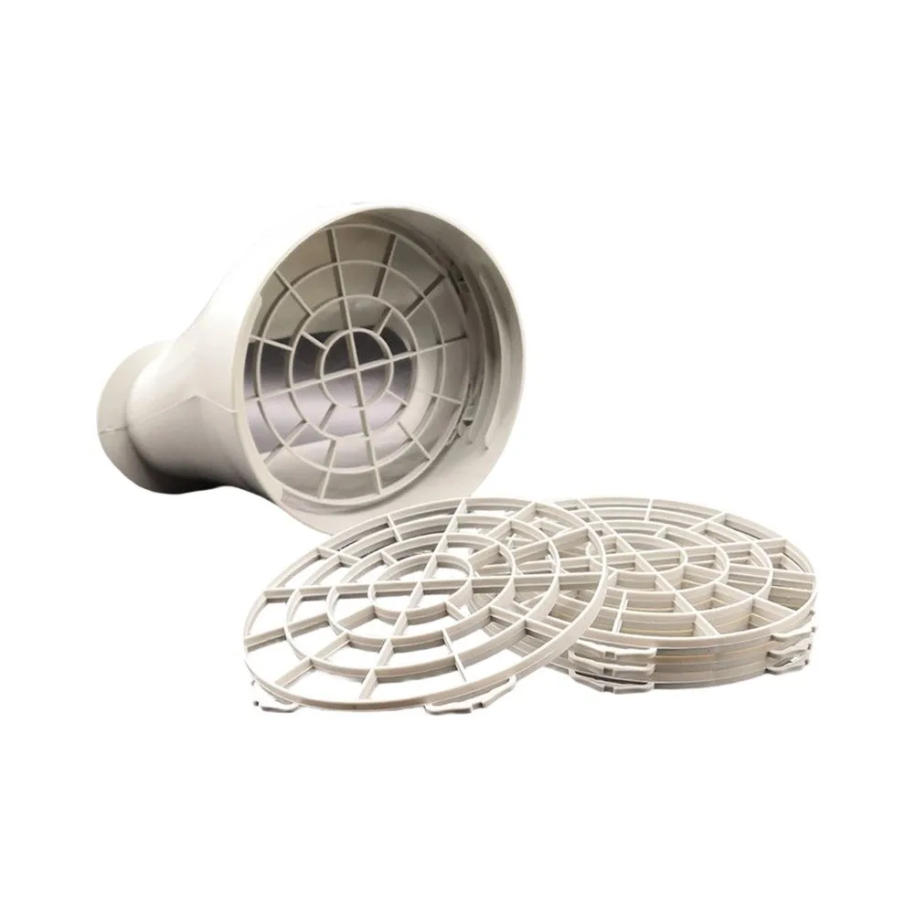 150mm Flat Nozzle Connector For Mobile Air Conditioners -Hose Adapter Vent Tube Exhaust-Nozzle Exhaust-Hose Adapter