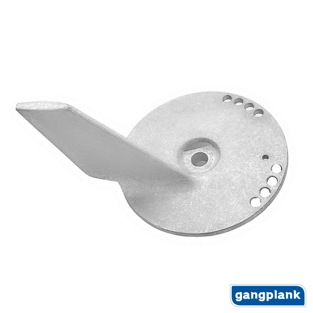 Marine Anti-corrosion Protection Anode 55125-90J00 for Suzuki Outboard Engine Balance Wing for Seawater and Fresh Water