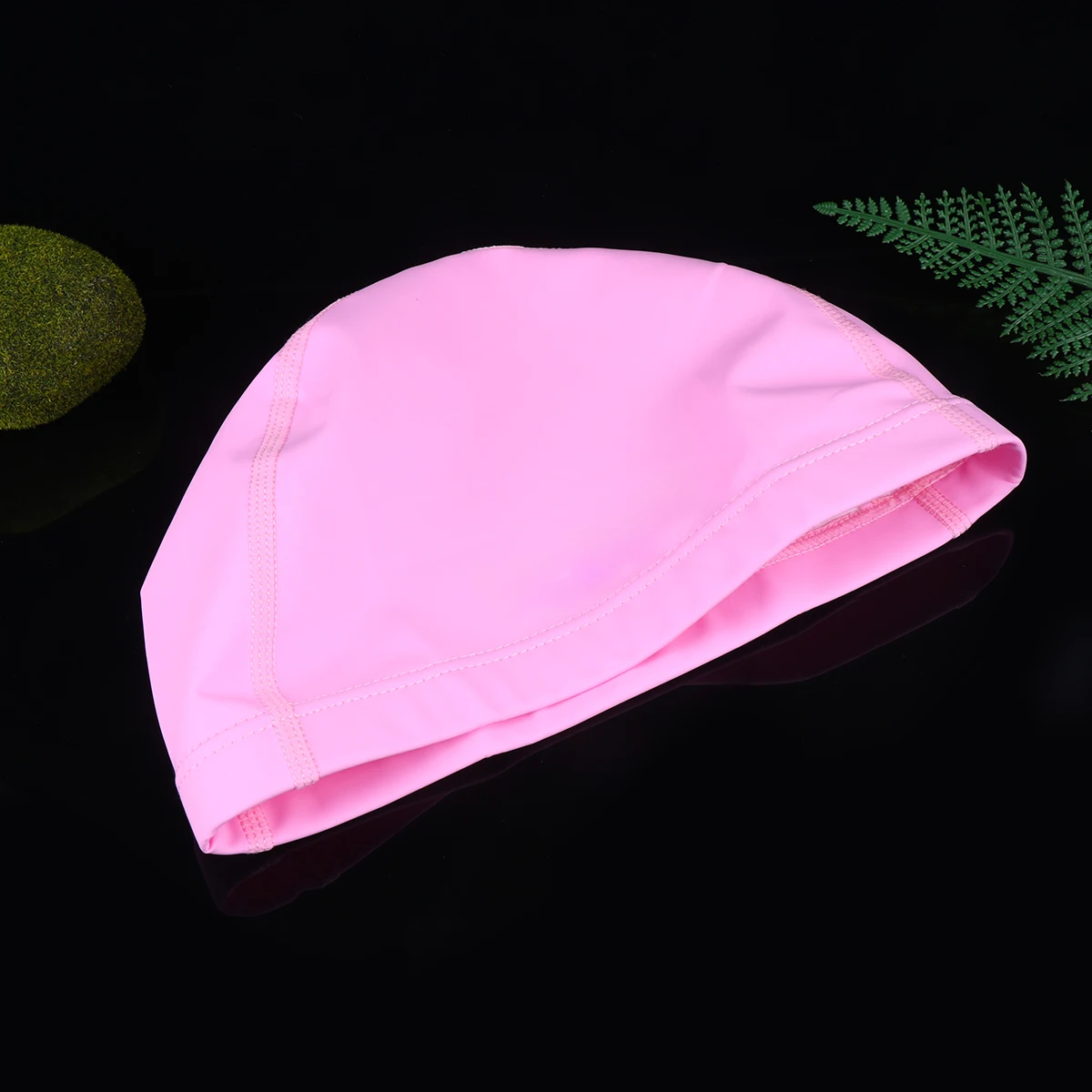 

Silicone Swimming Cap Adult Waterproof Swim Hat for Women Protect Hair Chlorine Easy Wear Remove Lightweight Flexible Swim