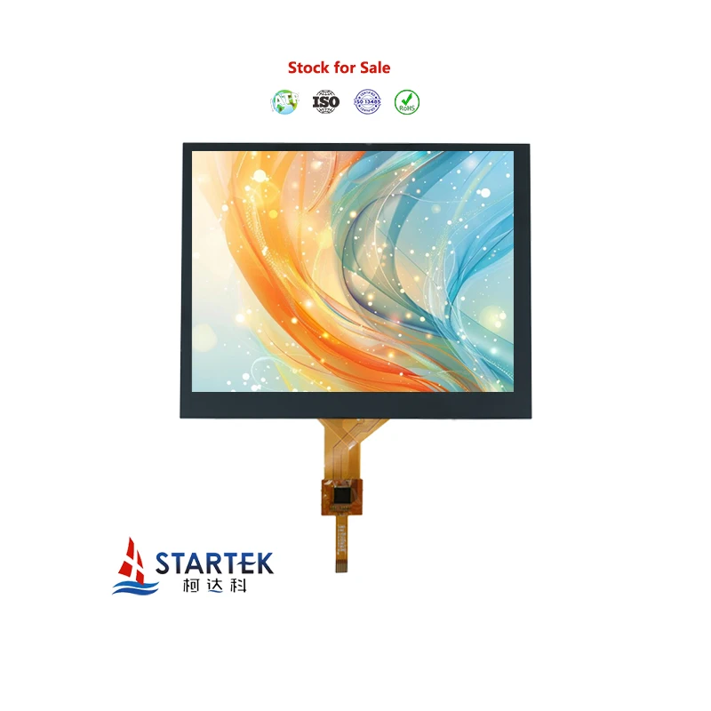 2026 5.7 Inch 640x480 MIPI Interface JD9168S Full Viewing Angle Wide Temperature TFT LCD Module with Capacitive Touch Panel