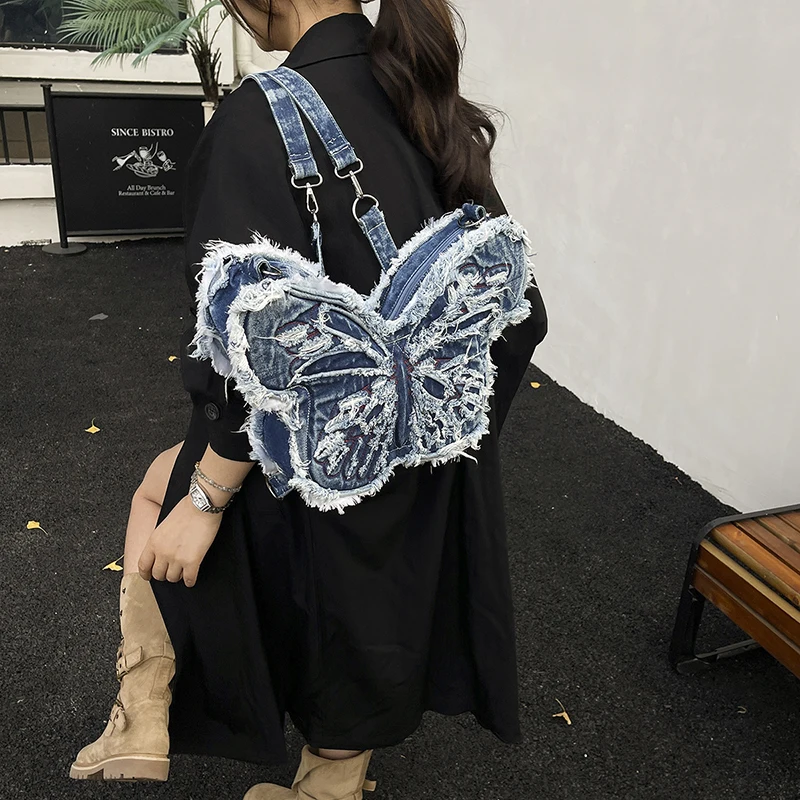 

Casual women's new denim trendy shoulder bag backpack handbag mochilas mujer ita bag bags for woman bolsas femininas 백팩